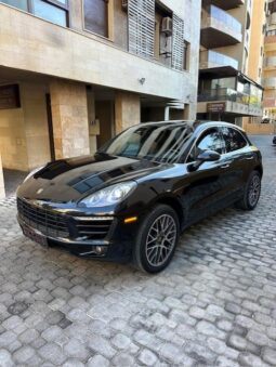 PORSCHE MACAN S 2016 BLACK ON BLACK full