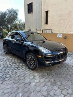 PORSCHE MACAN S 2016 BLACK ON BLACK full