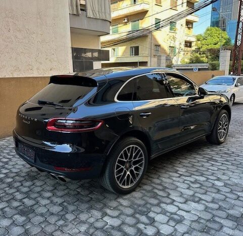 PORSCHE MACAN S 2016 BLACK ON BLACK full