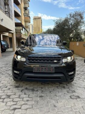 RANGE ROVER SPORT V8 DYNAMIC 2016 BLACK ON BLACK