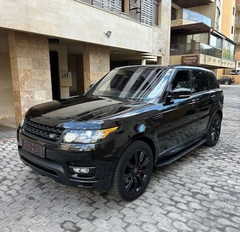 RANGE ROVER SPORT V8 DYNAMIC 2016 BLACK ON BLACK full