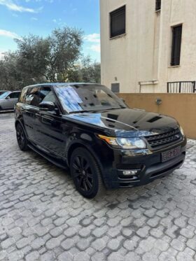 RANGE ROVER SPORT V8 DYNAMIC 2016 BLACK ON BLACK