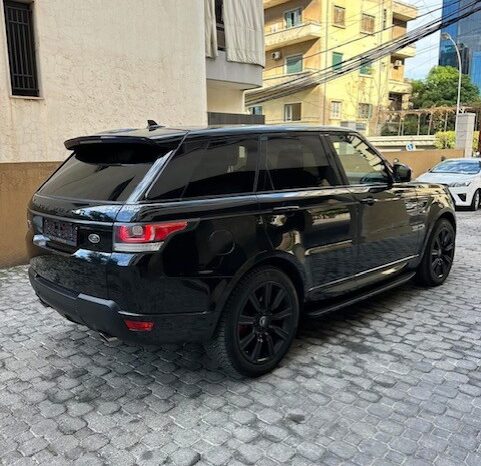 RANGE ROVER SPORT V8 DYNAMIC 2016 BLACK ON BLACK full