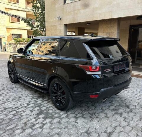 RANGE ROVER SPORT V8 DYNAMIC 2016 BLACK ON BLACK full