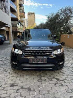 RANGE ROVER SPORT V8 SUPERCHARGED 2017 BLACK ON BASKET