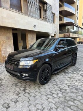 RANGE ROVER SPORT V8 SUPERCHARGED 2017 BLACK ON BASKET