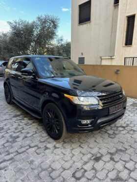 RANGE ROVER SPORT V8 SUPERCHARGED 2017 BLACK ON BASKET