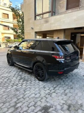 RANGE ROVER SPORT V8 SUPERCHARGED 2017 BLACK ON BASKET