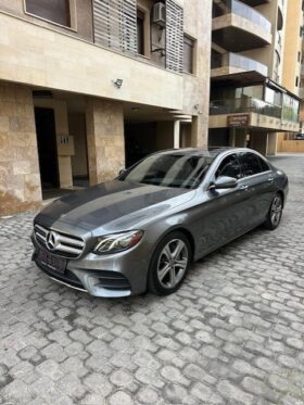 MERCEDES E300 AMG-LINE 2017 GRAY ON BLACK