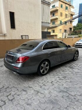 MERCEDES E300 AMG-LINE 2017 GRAY ON BLACK