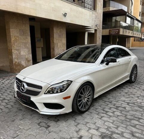 MERCEDES CLS400 AMG-LINE 2015 WHITE ON BASKET full