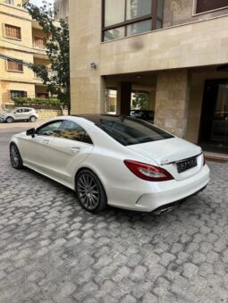 MERCEDES CLS400 AMG-LINE 2015 WHITE ON BASKET full