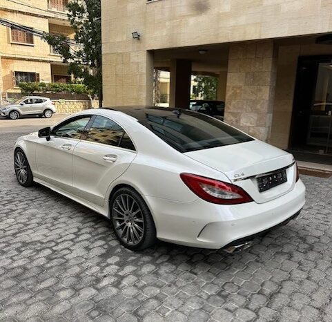 MERCEDES CLS400 AMG-LINE 2015 WHITE ON BASKET full