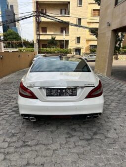 MERCEDES CLS400 AMG-LINE 2015 WHITE ON BASKET full