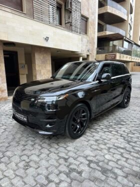 RANGE ROVER SPORT P 400 DYNAMIC 2024 BLACK ON RED&BLACK