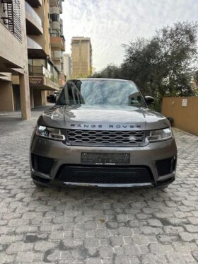 RANGE ROVER SPORT HSE V6 2019 GRAY ON BLACK