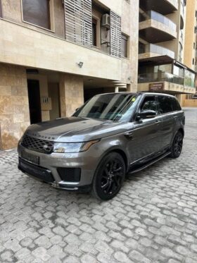 RANGE ROVER SPORT HSE V6 2019 GRAY ON BLACK