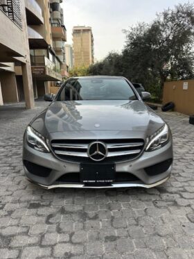 MERCEDES C300 AMG-LINE 4MATIC 2016 GRAY ON BLACK