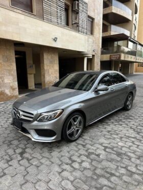 MERCEDES C300 AMG-LINE 4MATIC 2016 GRAY ON BLACK