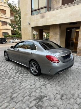 MERCEDES C300 AMG-LINE 4MATIC 2016 GRAY ON BLACK