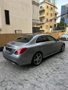 MERCEDES C300 AMG-LINE 4MATIC 2016 GRAY ON BLACK