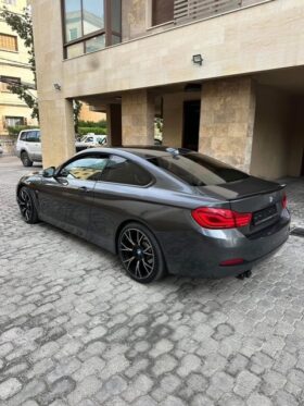 BMW 420I COUPE SPORT PACKAGE 2018 GRAY ON RED