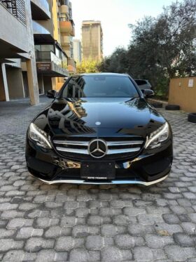 MERCEDES C300 AMG-LINE 4MATIC 2017 BLACK ON BLACK