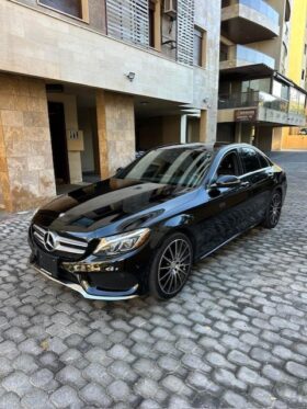 MERCEDES C300 AMG-LINE 4MATIC 2017 BLACK ON BLACK