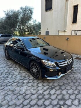 MERCEDES C300 AMG-LINE 4MATIC 2017 BLACK ON BLACK