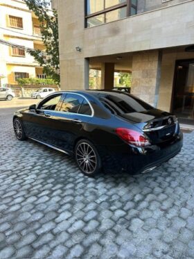 MERCEDES C300 AMG-LINE 4MATIC 2017 BLACK ON BLACK