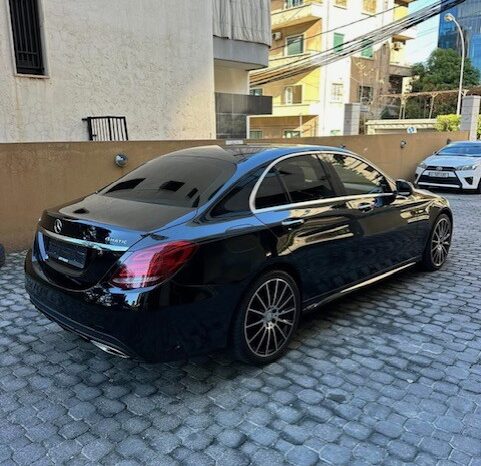 MERCEDES C300 AMG-LINE 4MATIC 2017 BLACK ON BLACK full