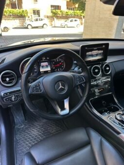 MERCEDES C300 AMG-LINE 4MATIC 2017 BLACK ON BLACK full