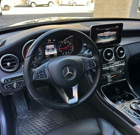 MERCEDES C300 AMG-LINE 4MATIC 2017 BLACK ON BLACK full