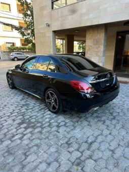 MERCEDES C300 AMG-LINE NIGHT PACKAGE 2017 BLACK ON RED