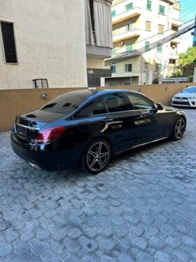 MERCEDES C300 AMG-LINE NIGHT PACKAGE 2017 BLACK ON RED