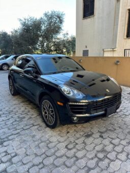 PORSCHE MACAN S 2016 BLACK ON BLACK