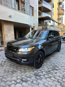 RANGE ROVER SPORT V6 HSE 2017 CARPATHIAN GRAY ON BLACK