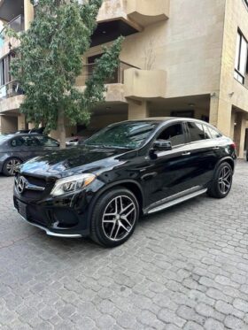 MERCEDES GLE450 COUPE AMG-LINE 2016 BLACK ON BASKET