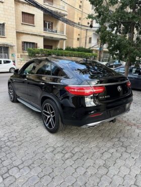 MERCEDES GLE450 COUPE AMG-LINE 2016 BLACK ON BASKET