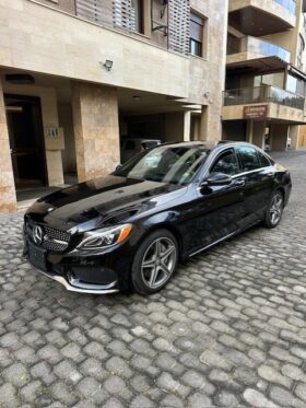 MERCEDES C300 AMG-LINE 4MATIC 2016 BLACK ON BLACK