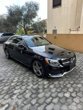 MERCEDES C300 AMG-LINE 4MATIC 2016 BLACK ON BLACK