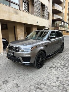 RANGE ROVER SPORT V6 HSE 2020 GRAY ON BLACK