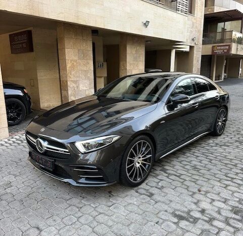 MERCEDES CLS53 AMG 4MATIC 2020 GRAY ON BLACK full