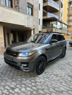 RANGE ROVER SPORT HST 2016 GRAY ON BLACK&RED