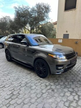 RANGE ROVER SPORT HST 2016 GRAY ON BLACK&RED