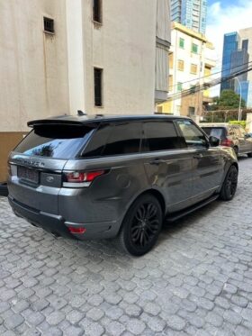 RANGE ROVER SPORT HST 2016 GRAY ON BLACK&RED