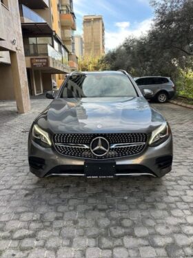 MERCEDES GLC300 AMG-LINE 4MATIC 2017 GRAY ON BLACK