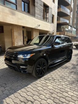 RANGE ROVER SPORT V8 AUTOBIOGRAPHY 2016 BLACK ON BLACK&BASKET full