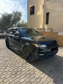 RANGE ROVER SPORT V8 AUTOBIOGRAPHY 2016 BLACK ON BLACK&BASKET full