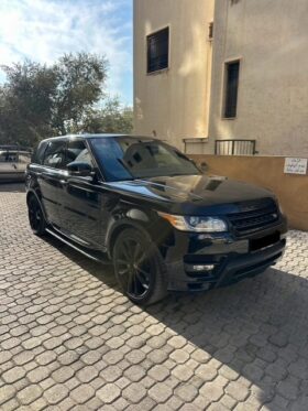 RANGE ROVER SPORT V8 AUTOBIOGRAPHY 2016 BLACK ON BLACK&BASKET